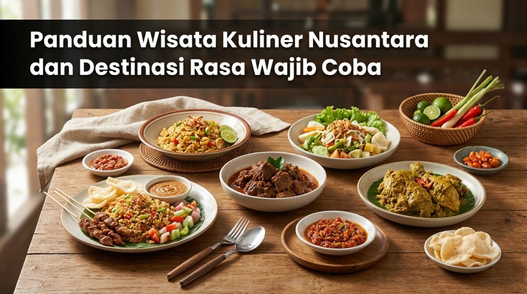 Panduan Wisata Kuliner Nusantara dan Destinasi Rasa Wajib Coba