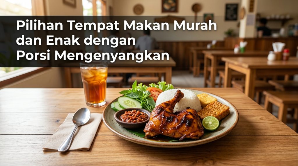 Pilihan Tempat Makan Murah dan Enak dengan Porsi Mengenyangkan