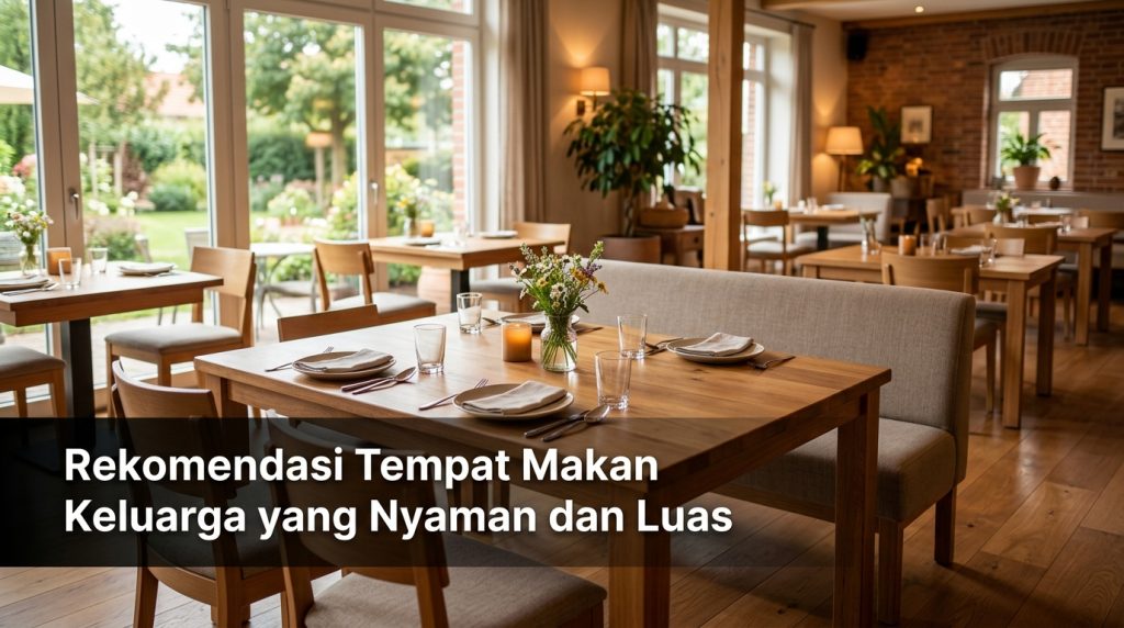 Rekomendasi Tempat Makan Keluarga yang Nyaman dan Luas