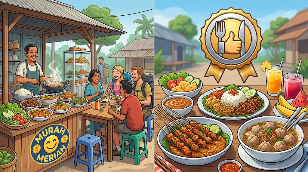 Karakteristik Tempat Makan Hemat Bernilai Tinggi