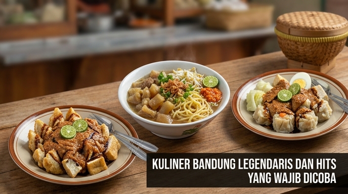 Kuliner Bandung Legendaris dan Hits yang Wajib Dicoba