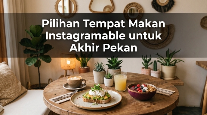 Pilihan Tempat Makan Instagramable untuk Akhir Pekan