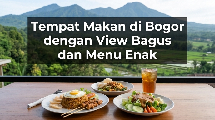 Tempat Makan di Bogor dengan View Bagus dan Menu Enak